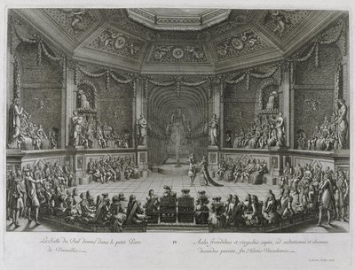 The Great Royal Entertainment of Versailles, 18 juli 1668 av Jean le Pautre