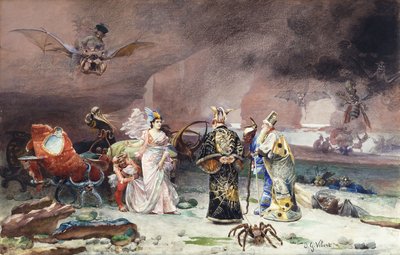 En saga, av Jean or Jehan Georges Vibert