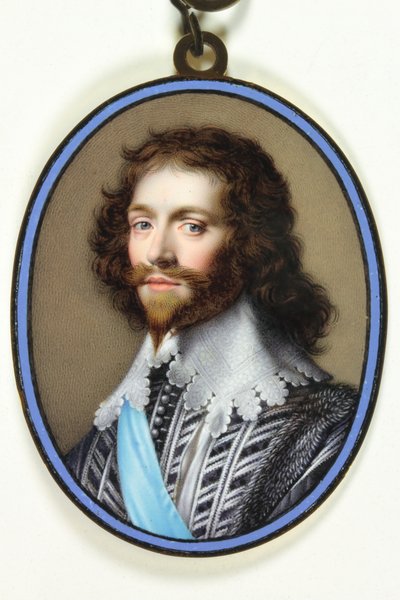 George Villiers av Jean the Elder Petitot