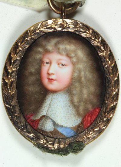 Louis of France, The Bottlenose Dauphin (emalj) av Jean the Elder Petitot