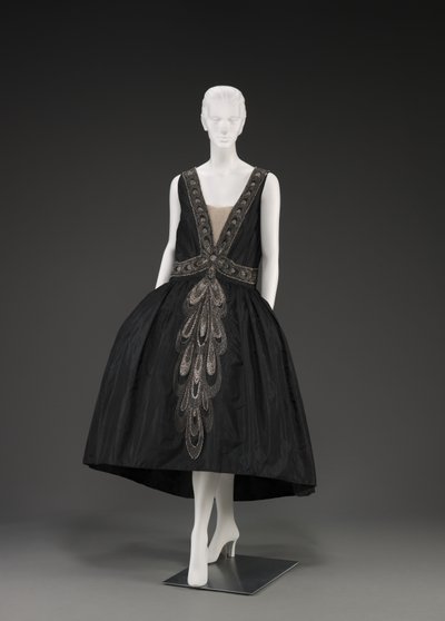 Aftonklänning (Robe De Style) (blandade media) av Jeanne Lanvin