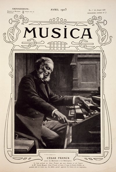 Cesar-Auguste Franck (Liege av Jeanne Rongier