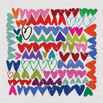Heartfelt, 2021 (blandade media) av Jenny Frean