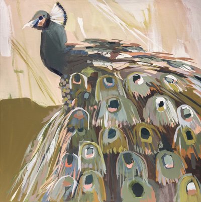 Peacock Olive av Jenny Westenhofer