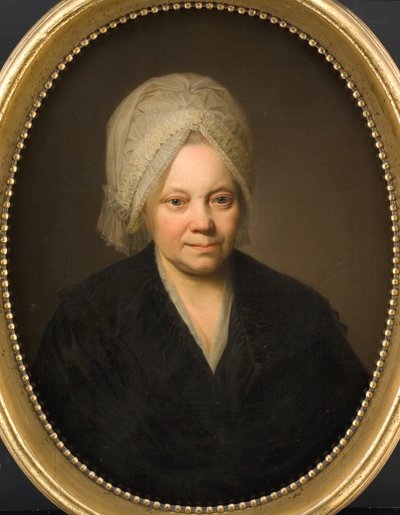 Ane Margrethe Abildgaard, född Bastholm. Målaren N.A. Abildgaards mamma av Jens Juel