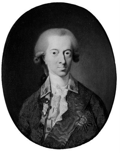 Porträtt av Kristian VII av Jens Juel
