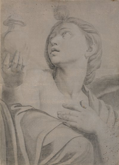 Psyche tar med Venus Persefones burk med drycken av Jens Juel