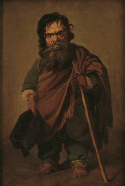 Den romerska dvärgen Francesco Ravai, kallad Bajocco av Jens Juel