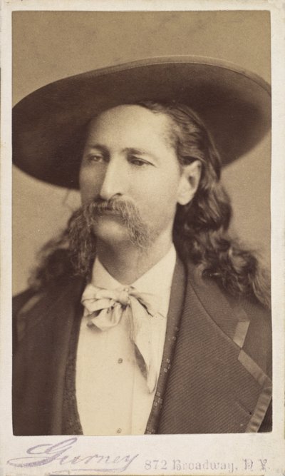 Wild Bill Hickok, pub. 1873 (foto) av Jeremiah Gurney