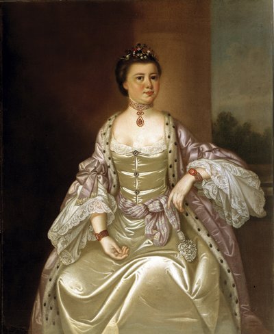 Mrs Barnard Elliott, Jr (Mary Elizabeth Bellinger Elliott) av Jeremiah Theus
