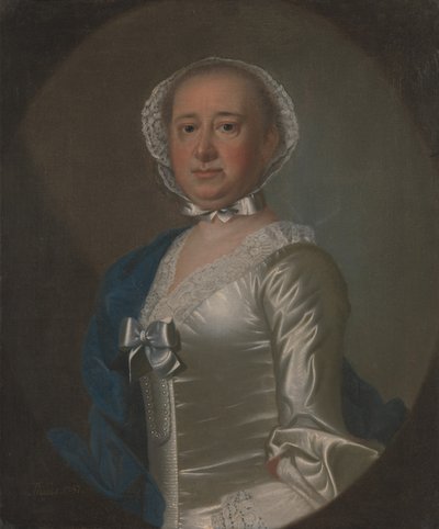 Fru Gabriel Manigault, 1757. av Jeremiah Theus