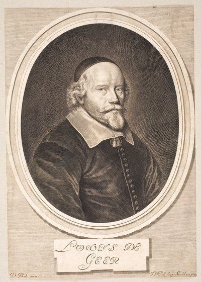 Porträtt av Louis de Geer av Jeremias Falck