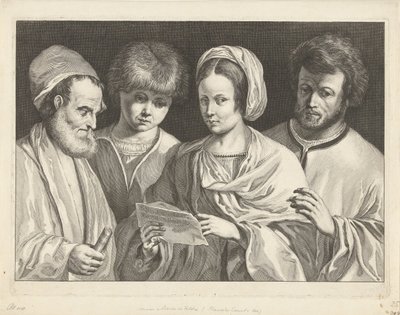 Fyra musiker Konserten av Jeremias Falck