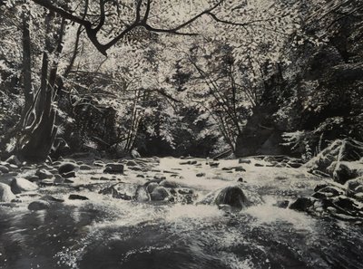 Riverscapes, 2024 (olja på duk) av Jerome Glomaud