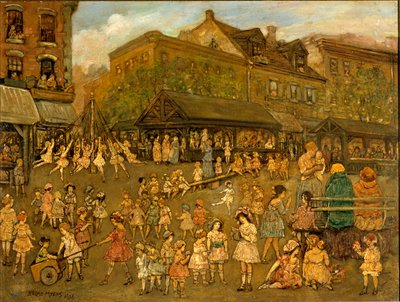 Glädjens fält, 1920. av Jerome Myers