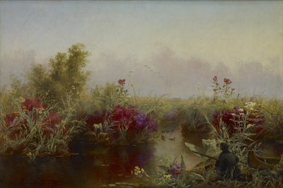 Ankjakt, 1867 av Jerome Thompson