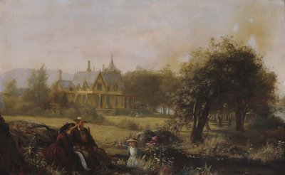 Sommarblommor, 1859. av Jerome Thompson