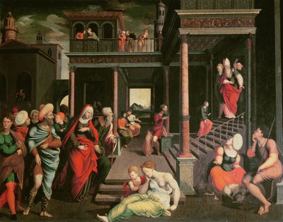 Presentationen i templet av Jeronimo Cosida y Ballejo