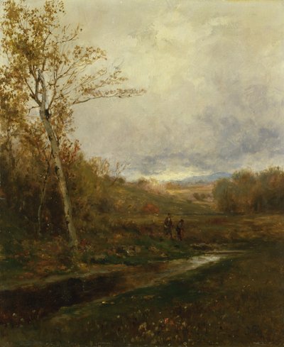 november, mitten av slutet av 1800-talet. av Jervis McEntee