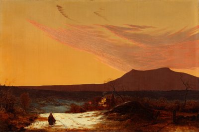 Hudson River Valley 1874 (olja på duk) av Jervis McEntee