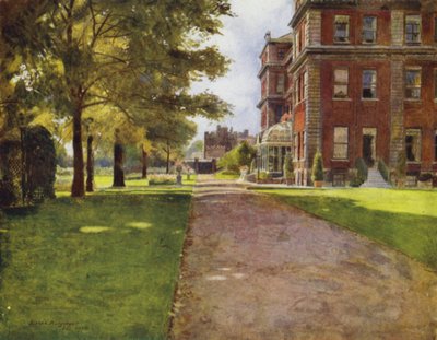 Marlborough House (färg litho) av Jessie MacGregor