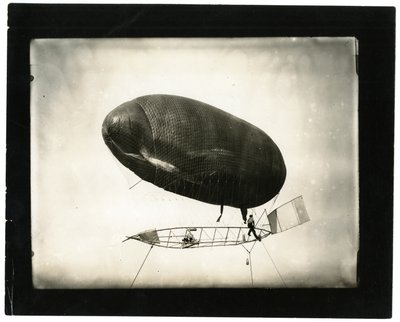 Luftskepp "California Arrow" av Jessie Tarbox Beals