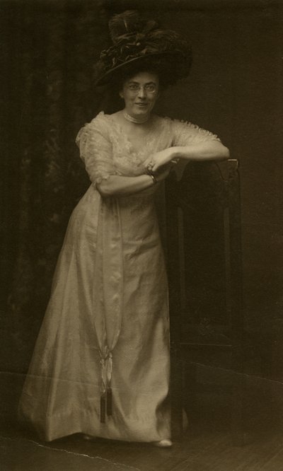 Beals självporträtt, ca 1905-40 (gelatinsilverfoto) av Jessie Tarbox Beals