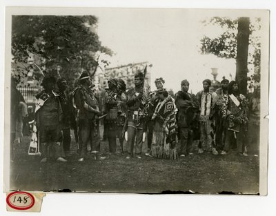 Columbia Lawn Fete, Iroquois-indianer av Jessie Tarbox Beals