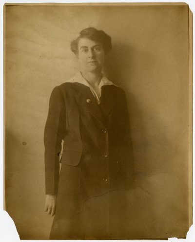 Frances Maule, ca 1905-40 (foto av gelatinsilver) av Jessie Tarbox Beals