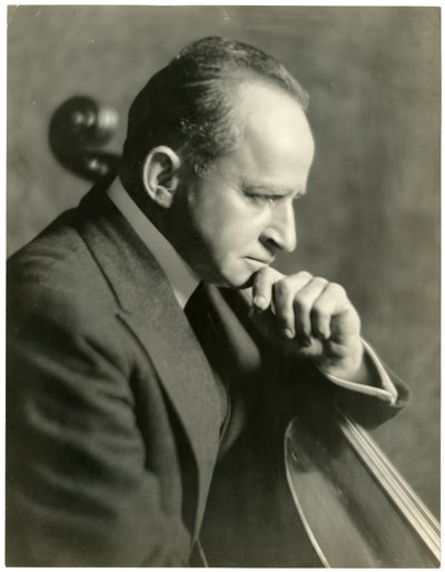 Hans Kronold, ca 1905-21 (foto av gelatinsilver) av Jessie Tarbox Beals