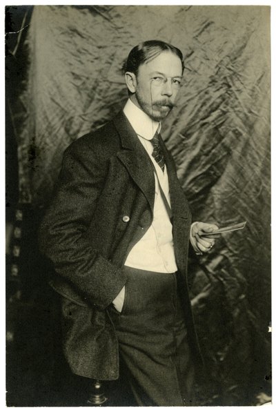 Irving Wiles, konstnär, 1906 av Jessie Tarbox Beals