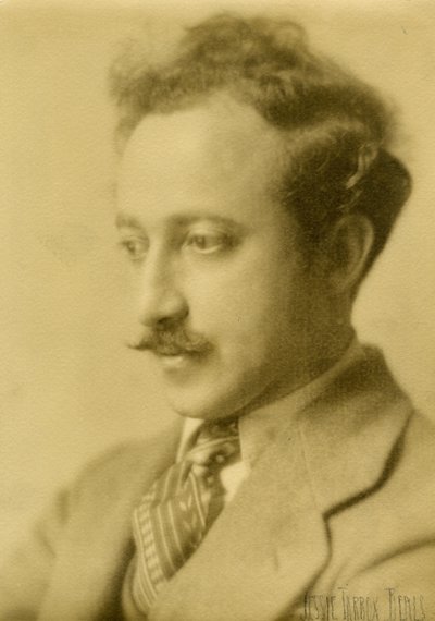Joseph Auslander, poet, ca 1925-27 (foto av gelatinsilver) av Jessie Tarbox Beals