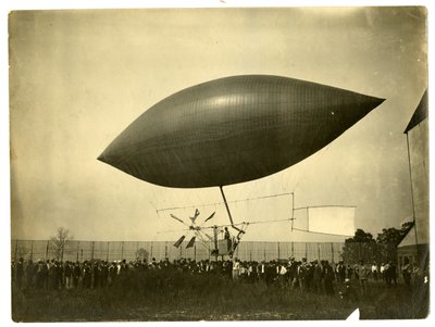 "Meteor" luftskepp av Jessie Tarbox Beals