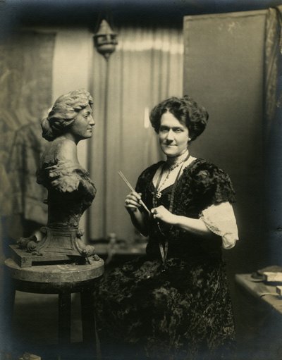 Mrs Paulding Farnham, ca 1905-40 av Jessie Tarbox Beals