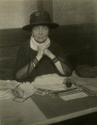 Rachel Crothers, ca 1905-18 av Jessie Tarbox Beals