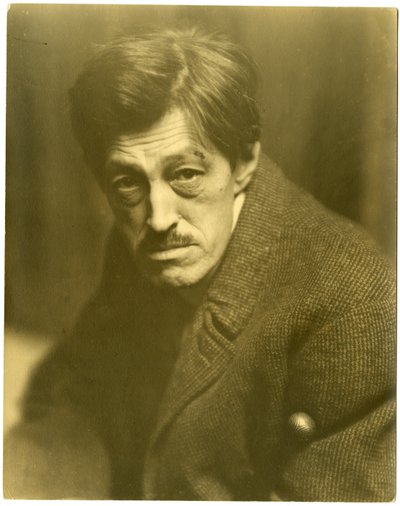 Sadakichi Hartman - tysk japansk konstnär och konstkritiker, 1919 av Jessie Tarbox Beals
