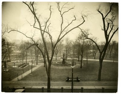 The Common, Boston, USA, ca 1902-10 (foto av gelatinsilver) av Jessie Tarbox Beals