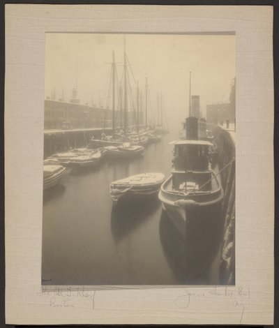 The Old T. Wharf, Boston av Jessie Tarbox Beals