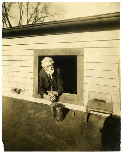 Farbror Chauncey Messenger, ca 1905-09 (foto av gelatinsilver) av Jessie Tarbox Beals