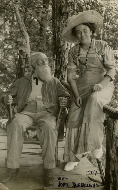 Med John Burroughs 1907 av Jessie Tarbox Beals