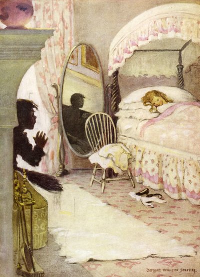 Illustration för The Water Babies av Charles Kingsley (färg litho) av Jessie Willcox Smith