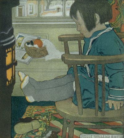 Våta fötter av Jessie Willcox Smith