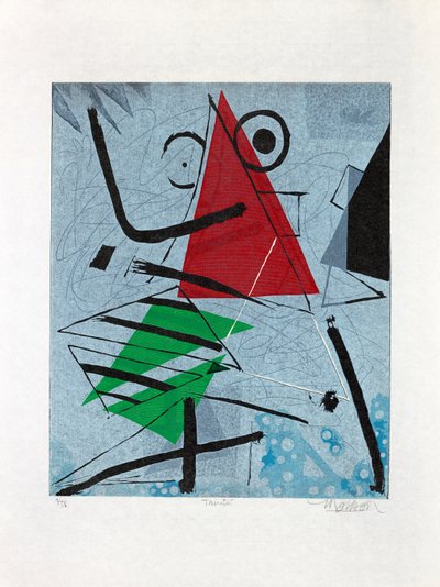 Trinity, 2017 (träsnitt) av Jim Monson