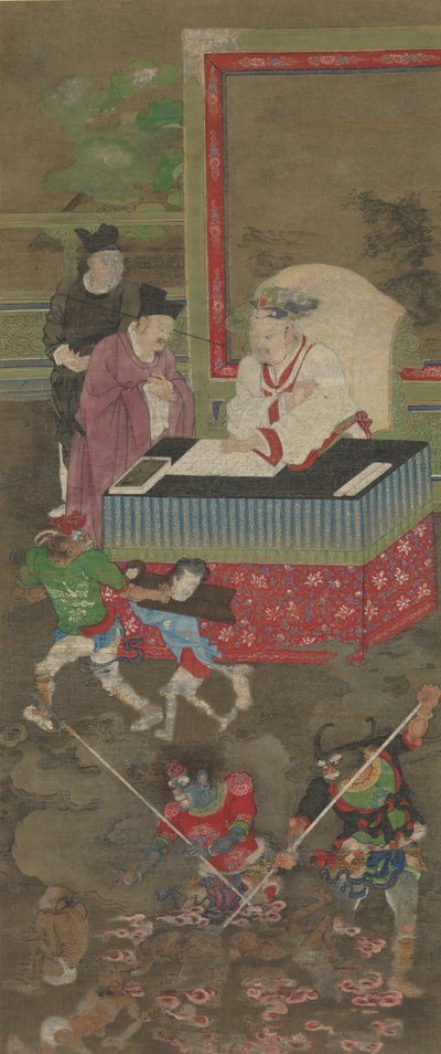 Tio kungar av helvetet, före 1195. av Jin Chushi