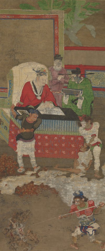 Tio kungar av helvetet, före 1195. av Jin Chushi