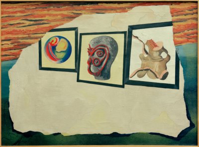 Målning IV av Jindrich Styrsky