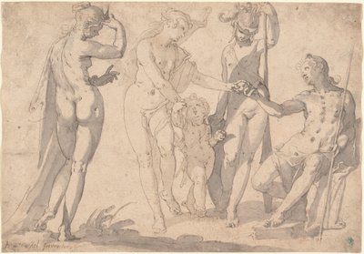 Parisdomen av Joachim Anthonisz Wtewael