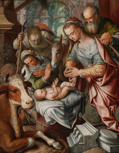 Herdarnas tillbedjan av Joachim Beuckelaer