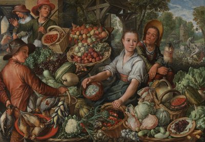 Grönsaksmarknaden av Joachim Beuckelaer or Bueckelaer