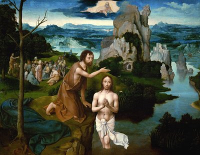 Kristi dop av Joachim Patinir